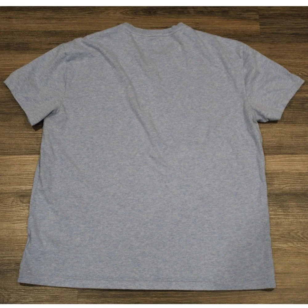 Polo Ralph Lauren Mens Classic Fit V Neck T Shirt‎ Tee Blue